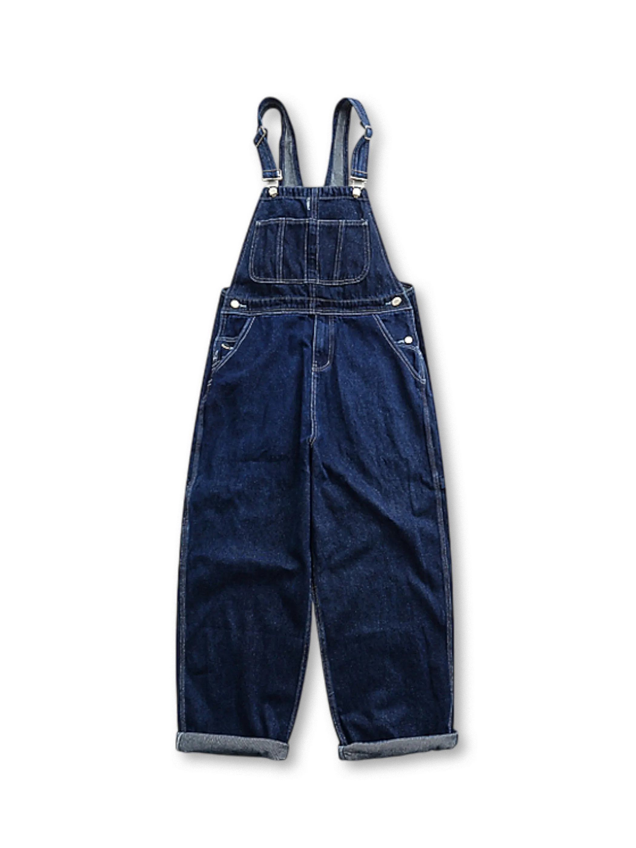 ソラ インディゴ デニムオーバーオール